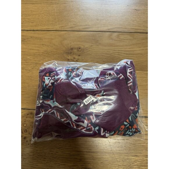 Breezy Lane Kimono Beach Cover-Up Shawl Handkerchief Wrap Poncho OS Hippie Boho - Picture 7 of 7